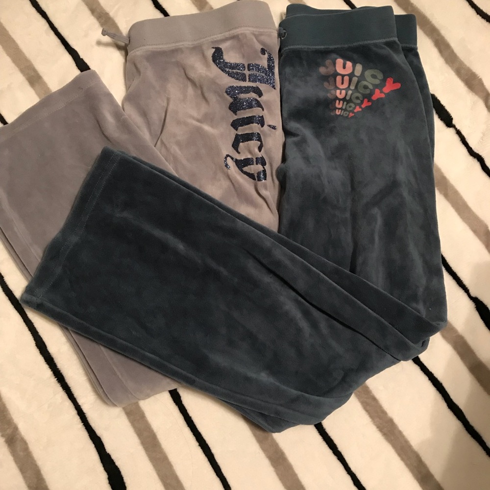 2 pairs of kids juicy couture sweatpants